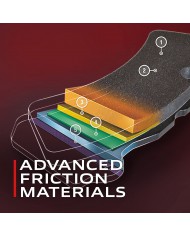 Pastiglie freno Brembo P 23 180, posteriore. Set di 4 Pastiglie freno Brembo P 23 180, posteriore. Set di 4