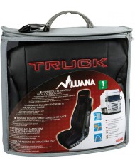 Lampa 97999 Luana, coprisedile in Skeentex per Camion - Nero/Beige