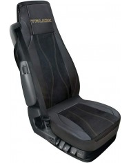 Lampa 97999 Luana, coprisedile in Skeentex per Camion - Nero/Beige