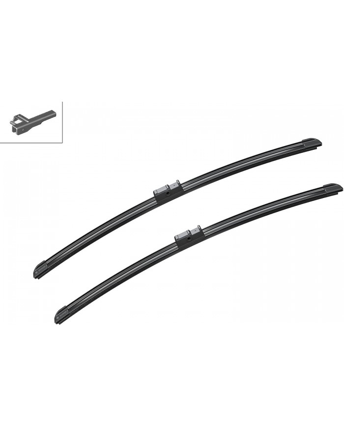 Tergicristalli Bosch Aerotwin A925S, Lunghezza 530mm/530mm, 1 set per parabrezza anteriore Tergicristalli Bosch Aerotwin A925S, Lunghezza 530mm/530mm, 1 set per parabrezza anteriore