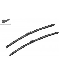 Tergicristalli Bosch Aerotwin A925S, Lunghezza 530mm/530mm, 1 set per parabrezza anteriore Tergicristalli Bosch Aerotwin A925S, Lunghezza 530mm/530mm, 1 set per parabrezza anteriore
