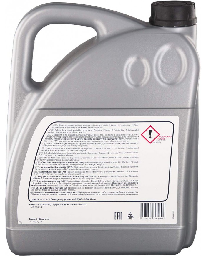 febi bilstein 29449 olio per cambi automatici (ATF) | MERCEDES BENZ