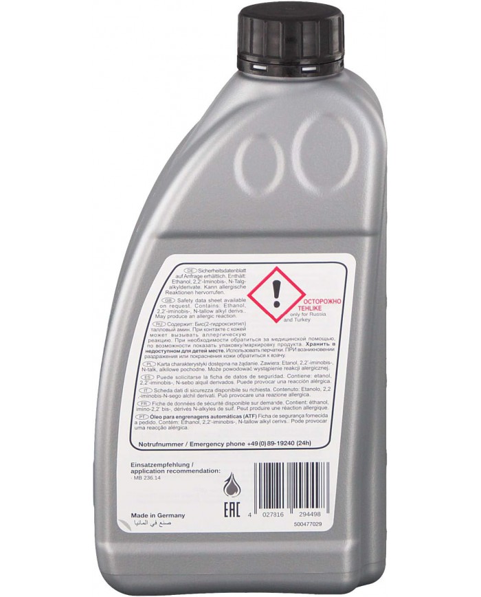 febi bilstein 29449 olio per cambi automatici (ATF) | MERCEDES BENZ