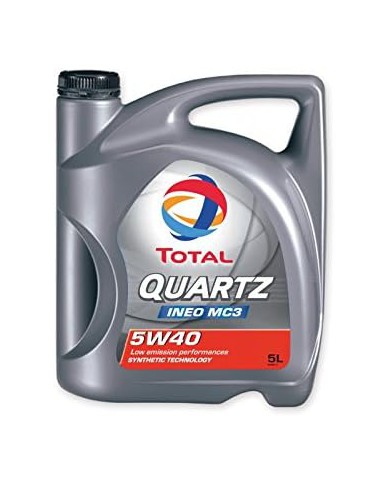 TOTAL QUARTZ INEO MC3 5W40 Contenitore: 5L TOTAL QUARTZ INEO MC3 5W40 Contenitore: 5L