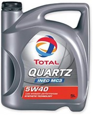 TOTAL QUARTZ INEO MC3 5W40 Contenitore: 5L