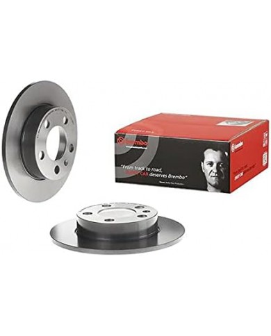 Brembo 08.7165.11 - Disco Freno con Verniciatura UV (Set di 2) - Posteriore Brembo 08.7165.11 - Disco Freno con Verniciatura UV (Set di 2) - Posteriore