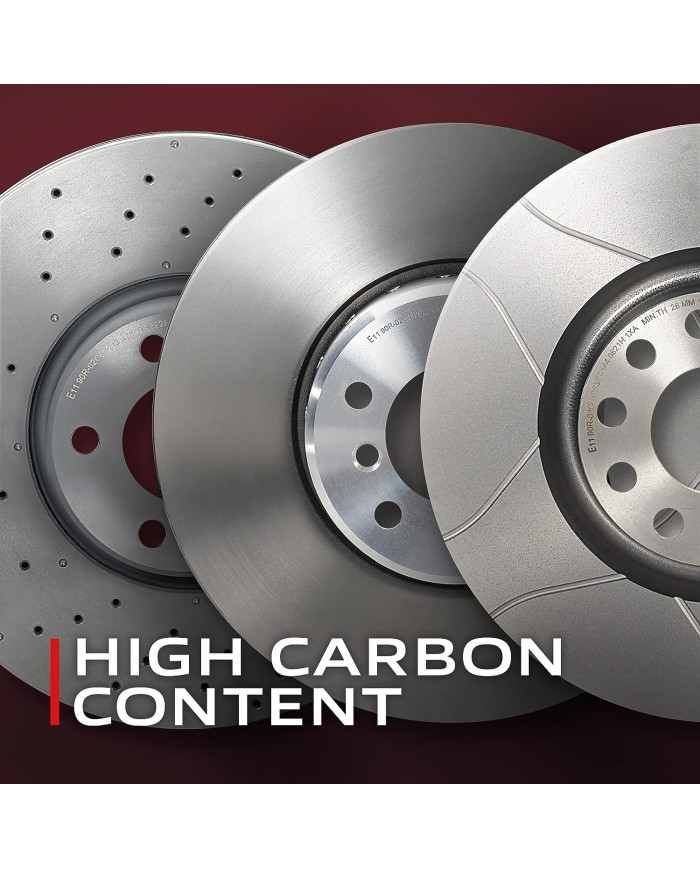 Brembo 08.7165.11 - Disco Freno con Verniciatura UV (Set di 2) - Posteriore