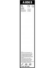 Tergicristalli Bosch Aerotwin A856S, Lunghezza 450mm/475mm, 1 set per parabrezza anteriore Tergicristalli Bosch Aerotwin A856S, Lunghezza 450mm/475mm, 1 set per parabrezza anteriore