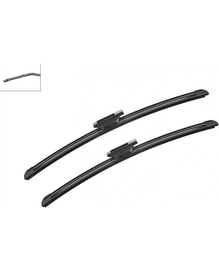 Tergicristalli Bosch Aerotwin A856S, Lunghezza 450mm/475mm, 1 set per parabrezza anteriore Tergicristalli Bosch Aerotwin A856S, Lunghezza 450mm/475mm, 1 set per parabrezza anteriore