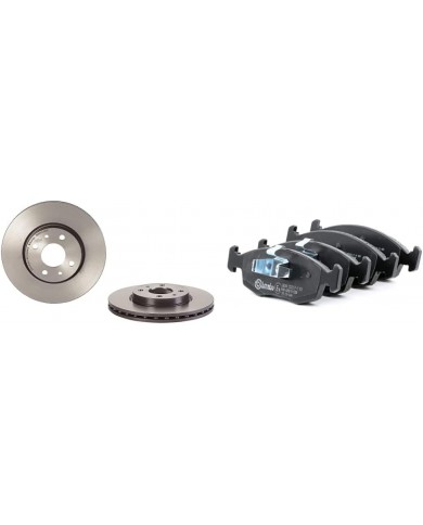 Brembo 09.5843.11 - Disco Freno con Verniciatura UV (Set di 2) - Anteriore Brembo 09.5843.11 - Disco Freno con Verniciatura UV (Set di 2) - Anteriore