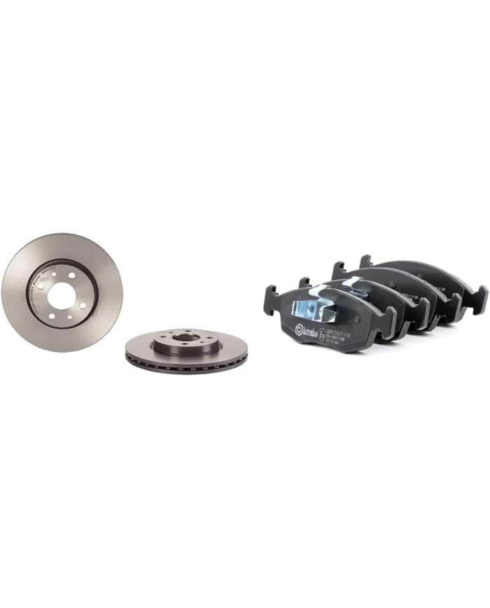 Brembo 09.5843.11 - Disco Freno con Verniciatura UV (Set di 2) - Anteriore