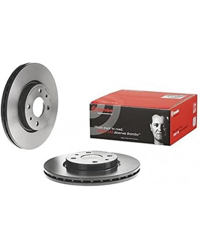 Brembo 09.5843.11 - Disco Freno con Verniciatura UV (Set di 2) - Anteriore Brembo 09.5843.11 - Disco Freno con Verniciatura UV (Set di 2) - Anteriore