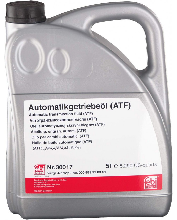 febi bilstein 08971 olio per cambi automatici ATF (1 litro, rosso) trasmissioni automatiche, convertitore e sterzo idraulico | febi bilstein 08971 olio per cambi automatici ATF (1 litro, rosso) trasmissioni automatiche, convertitore e sterzo idraulico |