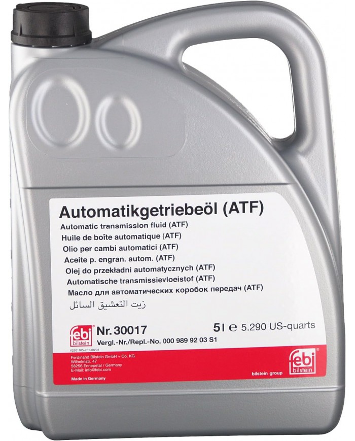 febi bilstein 08971 olio per cambi automatici ATF (1 litro, rosso) trasmissioni automatiche, convertitore e sterzo idraulico | febi bilstein 08971 olio per cambi automatici ATF (1 litro, rosso) trasmissioni automatiche, convertitore e sterzo idraulico |