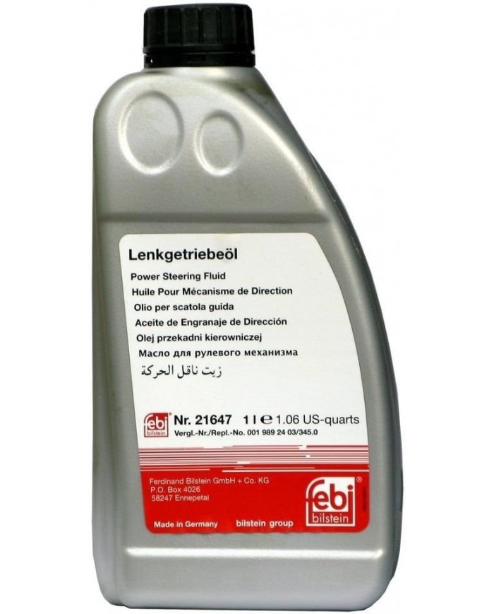 DFGRICAMBI Febi Olio Idraulico Verde per Scatola Guida Servosterzo MB344.0-21647 - 0019892003 DFGRICAMBI Febi Olio Idraulico Verde per Scatola Guida Servosterzo MB344.0-21647 - 0019892003