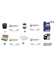 Kit Filtri Tagliando Captur 1.5 DCi 66-81 Kw + 5 Litri Olio ELF 5W30 Kit Filtri Tagliando Captur 1.5 DCi 66-81 Kw + 5 Litri Olio ELF 5W30