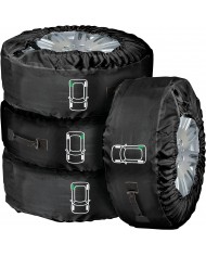 Lampa 15941 Tyre-Wrap Deluxe Set 4 Copriruota in Cordura Lampa 15941 Tyre-Wrap Deluxe Set 4 Copriruota in Cordura