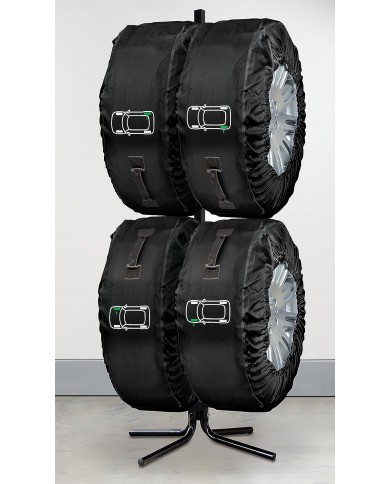Lampa 15941 Tyre-Wrap Deluxe Set 4 Copriruota in Cordura Lampa 15941 Tyre-Wrap Deluxe Set 4 Copriruota in Cordura