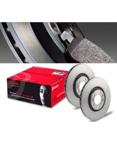 ANT KIT DISCHI + PASTIGLIE FRENO BREMBO 08.7238.10 + P61074 ANT KIT DISCHI + PASTIGLIE FRENO BREMBO 08.7238.10 + P61074