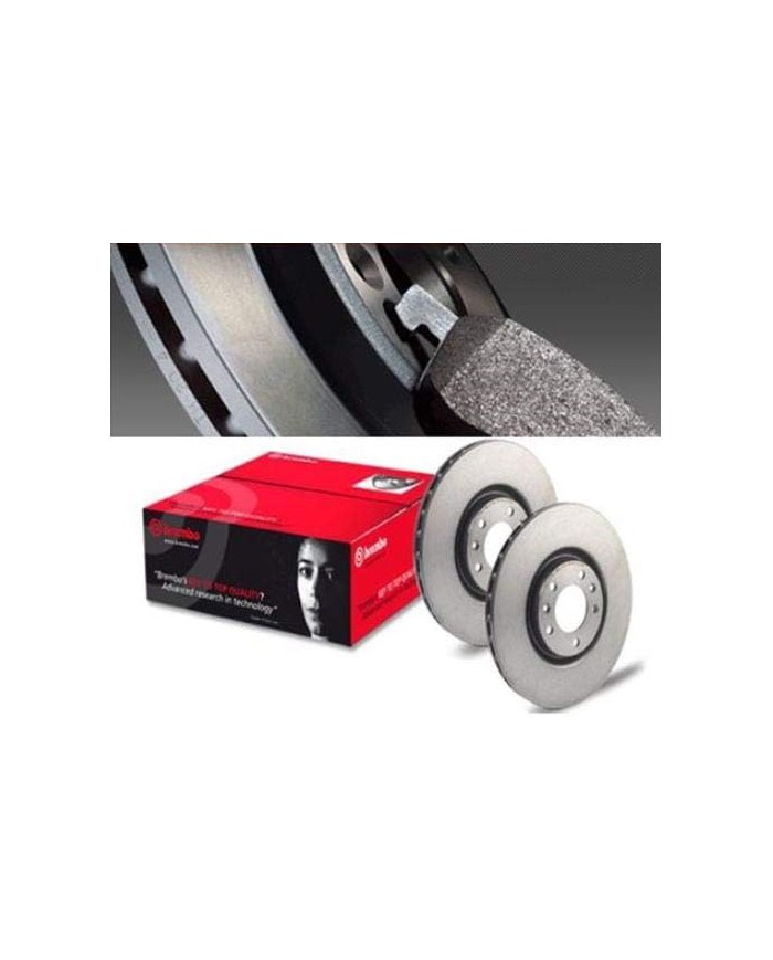 ANT KIT DISCHI + PASTIGLIE FRENO BREMBO 08.7238.10 + P61074 ANT KIT DISCHI + PASTIGLIE FRENO BREMBO 08.7238.10 + P61074