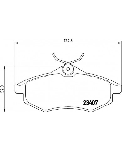 ANT KIT DISCHI + PASTIGLIE FRENO BREMBO 08.7238.10 + P61074 ANT KIT DISCHI + PASTIGLIE FRENO BREMBO 08.7238.10 + P61074