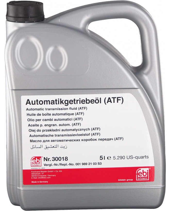 febi bilstein 22806 olio per cambi automatici (ATF) trasmissioni automatiche, convertitore e sterzo idraulico | MERCEDES BENZ febi bilstein 22806 olio per cambi automatici (ATF) trasmissioni automatiche, convertitore e sterzo idraulico | MERCEDES BENZ