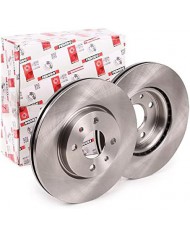 2x FERODO Disco freno DDF762 vorne per LANCIA YPSILON (843) per FIAT 500 (312) 2x FERODO Disco freno DDF762 vorne per LANCIA YPSILON (843) per FIAT 500 (312)