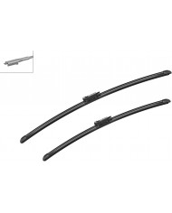 Tergicristalli Bosch Aerotwin A212S, Lunghezza 650mm/550mm, 1 set per parabrezza anteriore Tergicristalli Bosch Aerotwin A212S, Lunghezza 650mm/550mm, 1 set per parabrezza anteriore