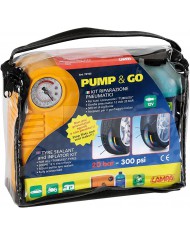 Kit riparazione pneumatici tubeless elettrico 12V Kit riparazione pneumatici tubeless elettrico 12V