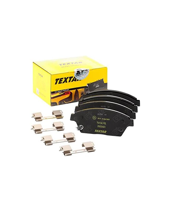 Textar 2503401 Kit Pastiglie Freno, Freno A Disco