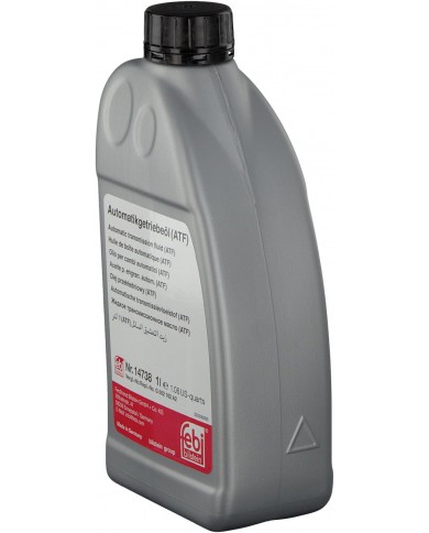 febi bilstein 14738 olio per cambi automatici (ATF) | AUDI, BMW, PORSCHE, SEAT, SKODA, VW febi bilstein 14738 olio per cambi automatici (ATF) | AUDI, BMW, PORSCHE, SEAT, SKODA, VW