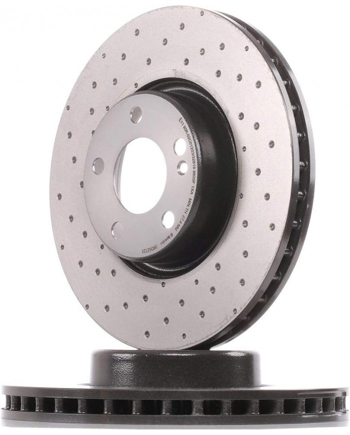 2x BREMBO Disco freno VORNE Freni A Disco Dischi Freno