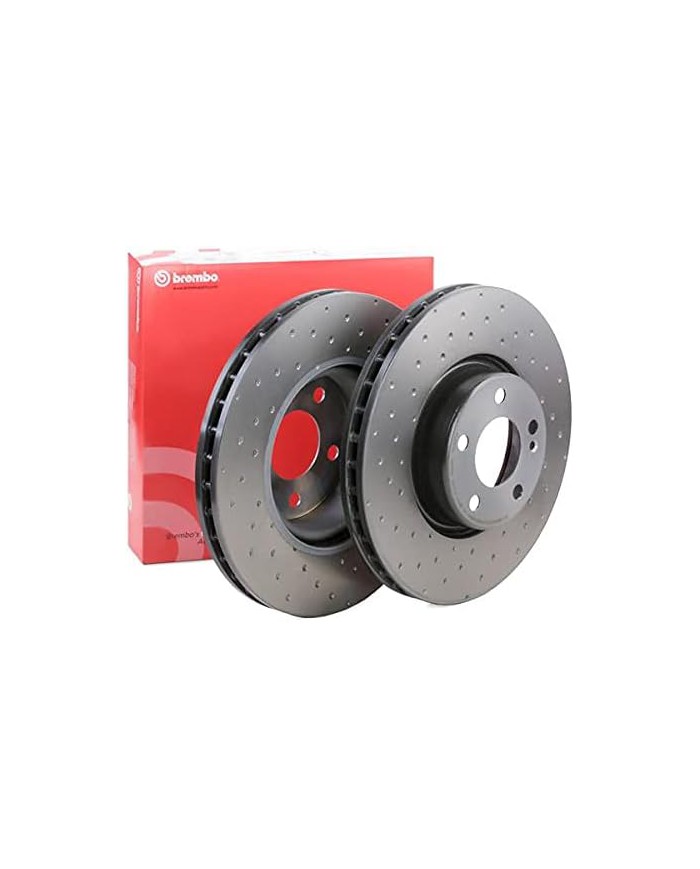 2x BREMBO Disco freno VORNE Freni A Disco Dischi Freno