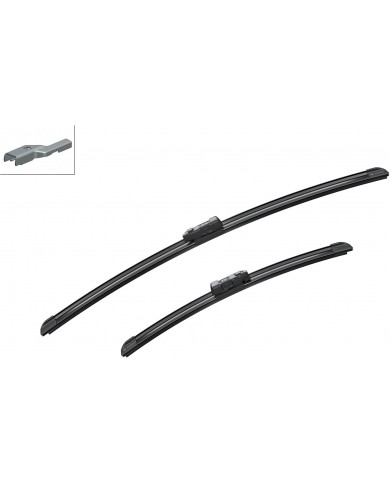 Tergicristalli Bosch Aerotwin A420S, Lunghezza 575mm/380mm, 1 set per parabrezza anteriore Tergicristalli Bosch Aerotwin A420S, Lunghezza 575mm/380mm, 1 set per parabrezza anteriore
